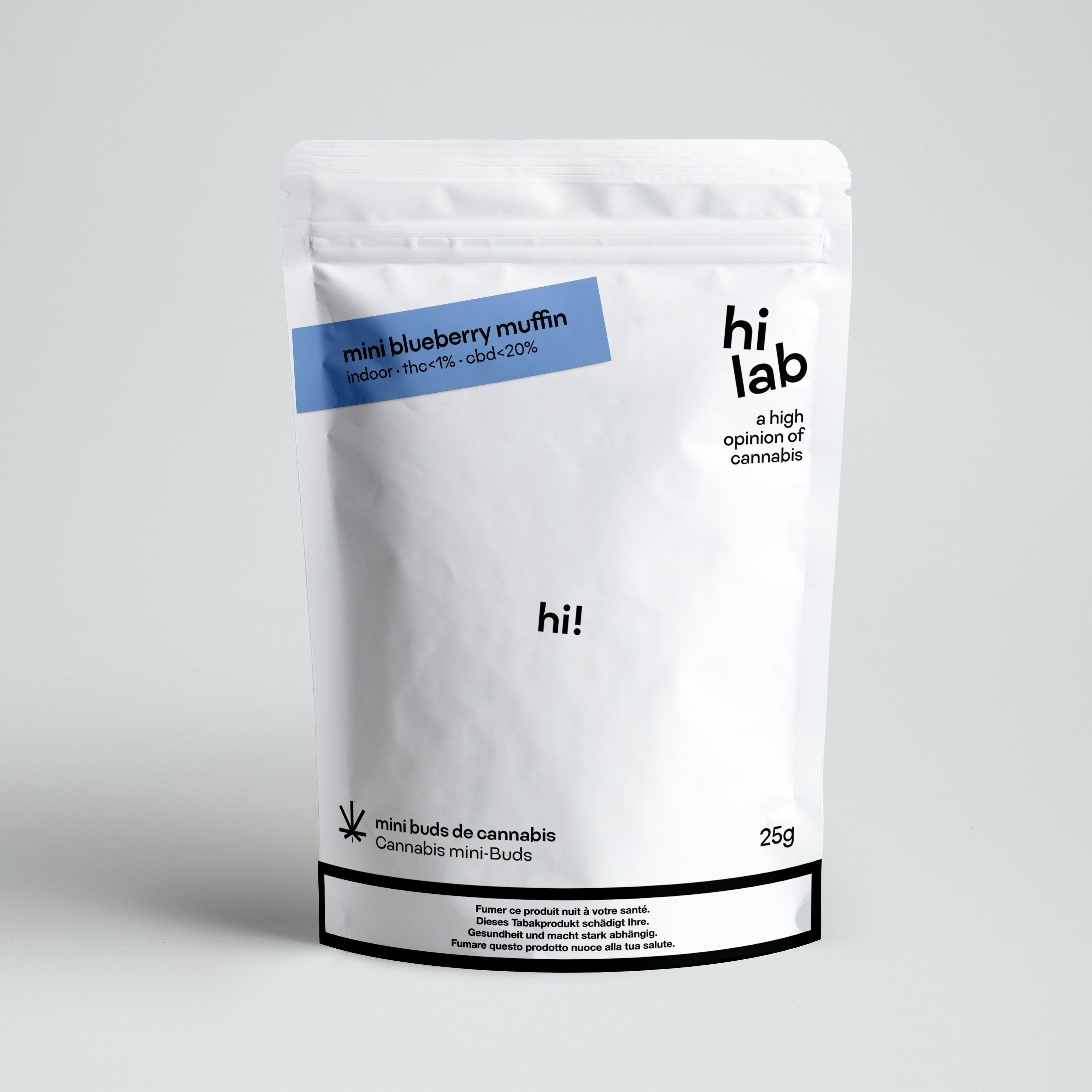 blueberry muffin | mini buds - Hi Lab